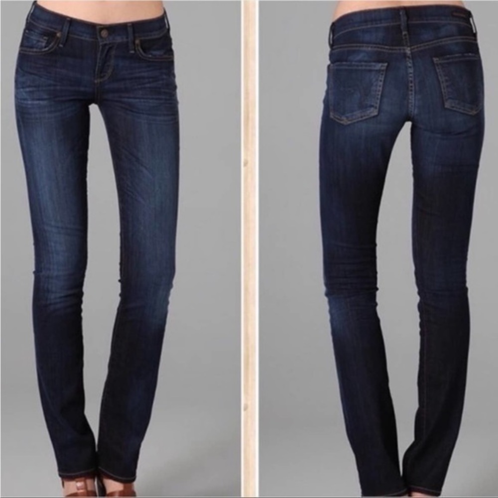 Citizens of Humanity Ava Low Rise Straight Leg Jeans